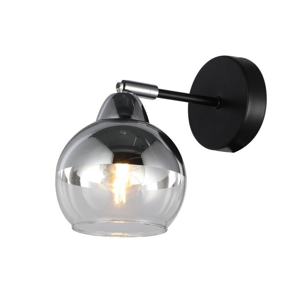 Изображение товара Бра Freya Jasper FR5225WL-01B черное/серебро IP20 60Вт
