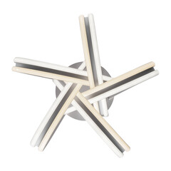 Люстра светодиодная потолочная Freya Haut 93 Вт 4000К 25 кв.м (FR10024CL-L93W) - фото 8