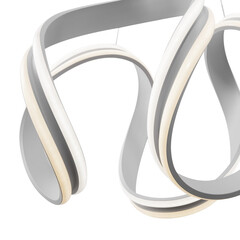 Люстра светодиодная подвесная Freya Haut 84 Вт 4000К 25 кв.м (FR10024PL-L84W) - фото 11