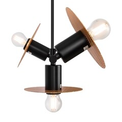 Люстра подвесная Freya Ferro E27 120 Вт 15 кв.м (FR4009PL-03GB) - фото 9