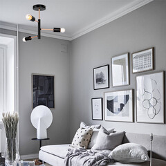 Люстра потолочная Freya Matis E27 180 Вт 15 кв.м (FR4010CL-03GB) - фото 3