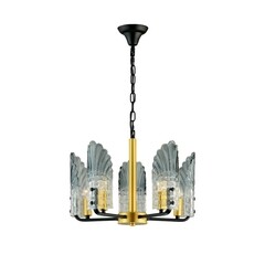 Люстра подвесная Freya Ollie E14 200 Вт 22 кв.м (FR5525PL-05GB) - фото 9