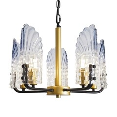 Люстра подвесная Freya Ollie E14 200 Вт 22 кв.м (FR5525PL-05GB) - фото 8