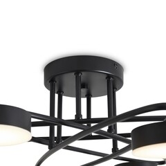 Люстра светодиодная потолочная Freya Vortex 36 Вт 3000К 20 кв.м (FR6155CL-L36B) - фото 5