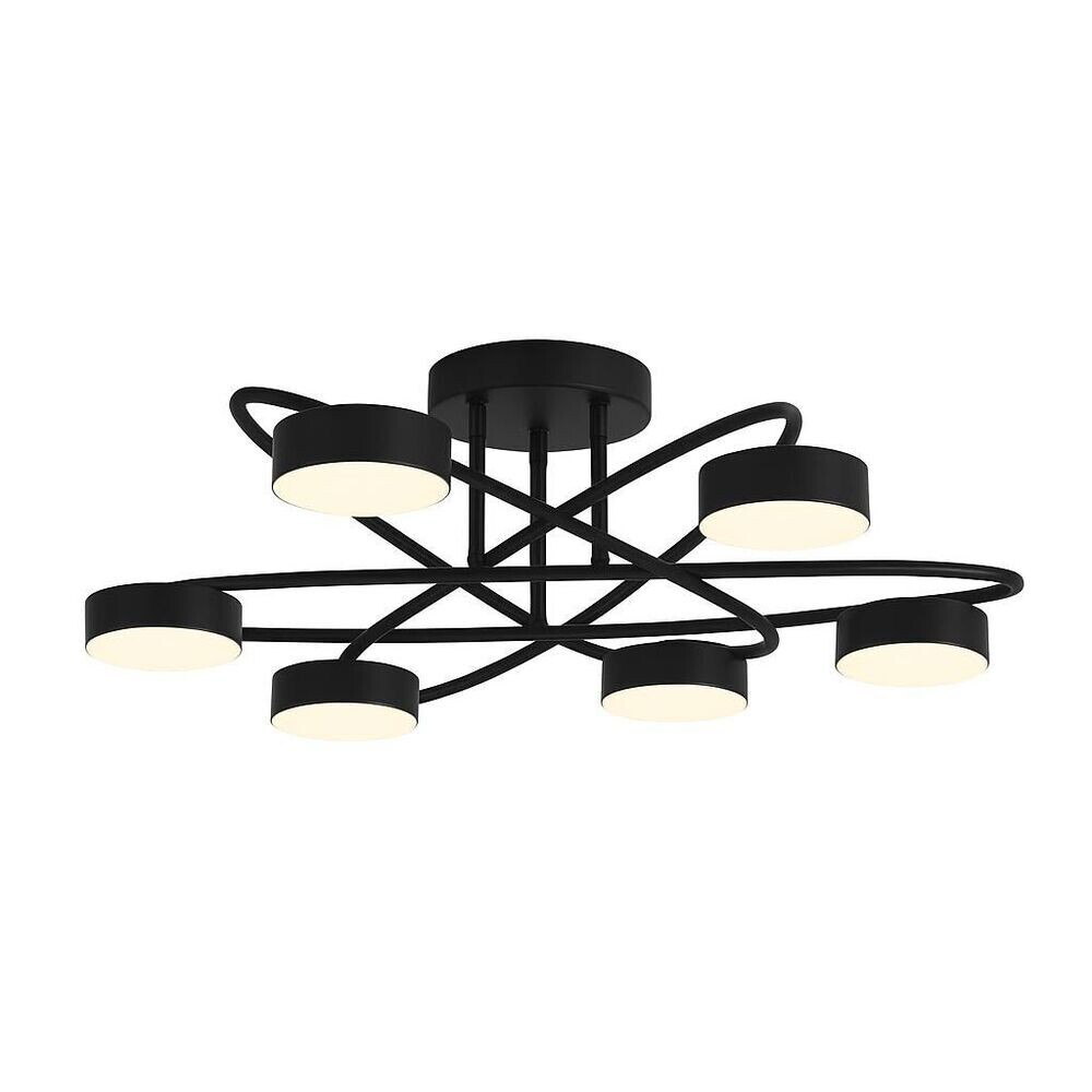 Изображение товара Люстра светодиодная потолочная Freya Vortex 36 Вт 3000К 20 м²