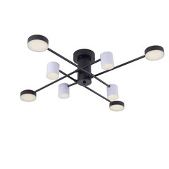 Люстра светодиодная потолочная Freya Tibo 48 Вт 4000К 20 кв.м (FR6048CL-L8B) - фото 1