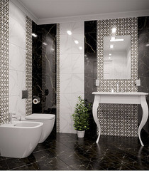 Плитка облицовочная Unitile Фиеста черная 2 400x250x8 мм (14 шт.=1,4 кв.м) - фото 4