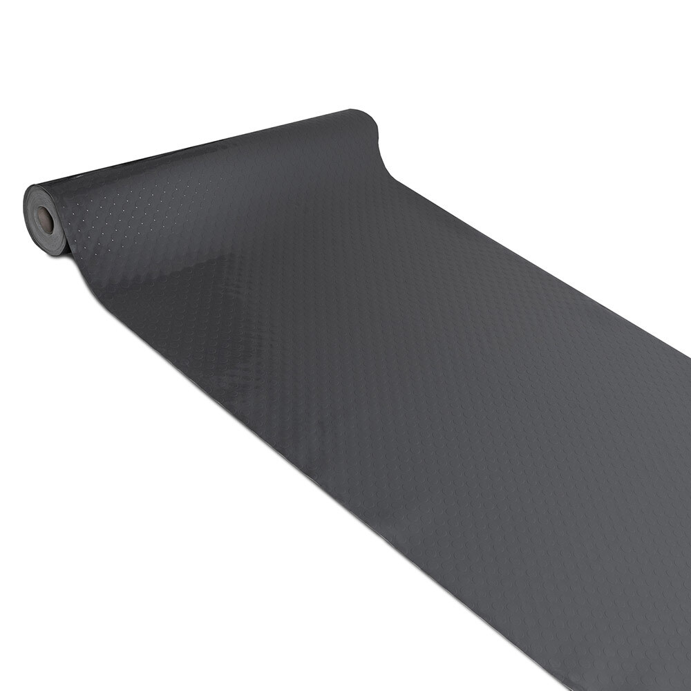 

Коврик-дорожка грязезащитный Импортэкс Монетка 120х0,2 см противоскользящий серый