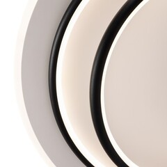 Светильник светодиодный накладной Freya Spiral 4000К 106 Вт 35 кв.м черный IP20 (FR6089CL-L120WB) - фото 9