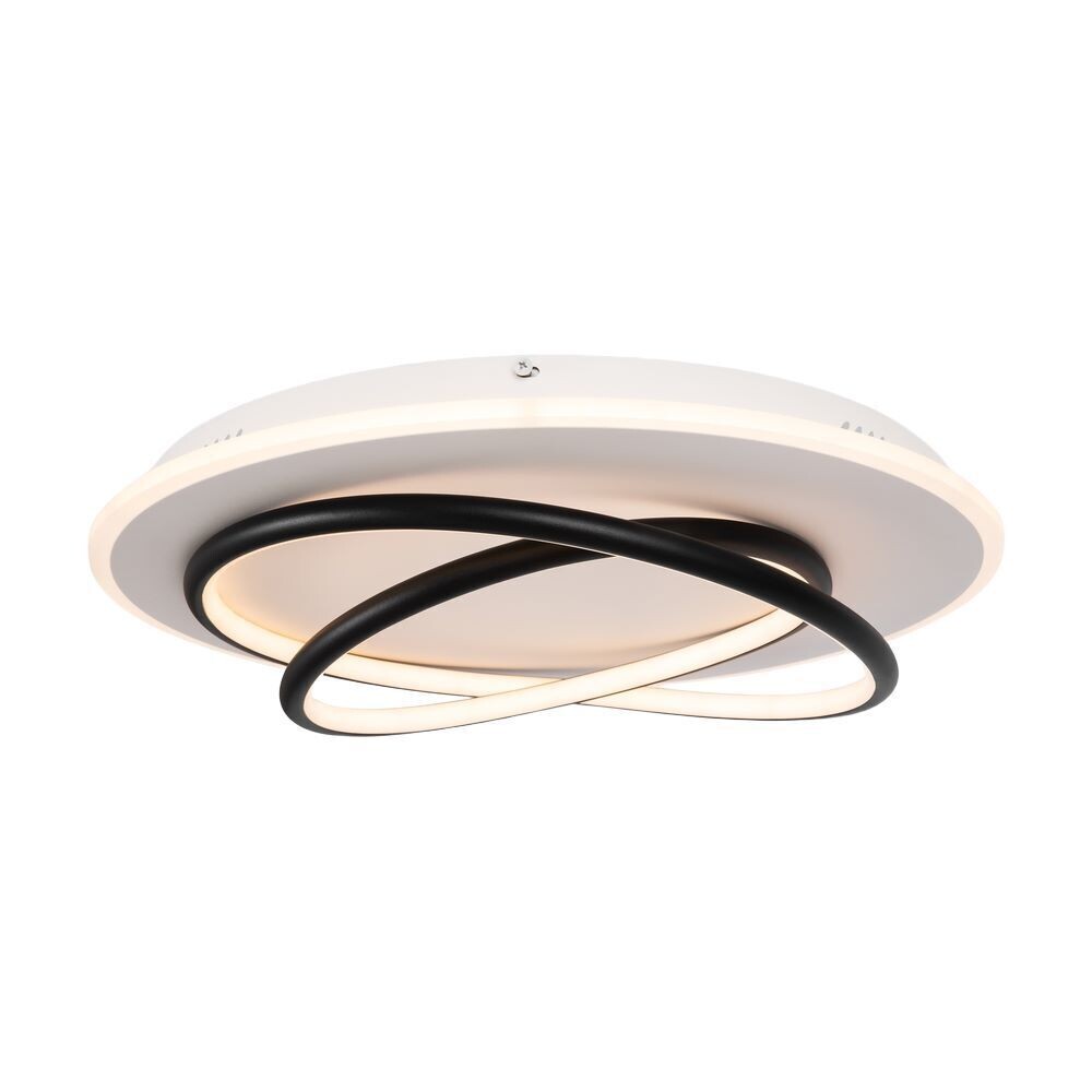 Изображение товара Светильник светодиодный накладной Freya Spiral 4000К 106 Вт 35 кв.м черный IP20 (FR6089CL-L120WB)