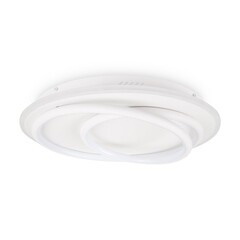 Светильник светодиодный накладной Freya Spiral 4000К 85 Вт 35 кв.м белый IP20 (FR6089CL-L120W) - фото 8