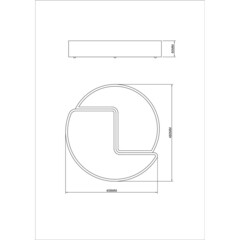 Светильник светодиодный накладной Freya Puzzle 4000К 52 Вт 20 кв.м белый IP20 (FR6093CL-L48W) - фото 2