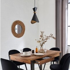 Светильник подвесной Freya Rossi E27 60 Вт 2 кв.м черный IP20 (FR5517PL-01B) - фото 2