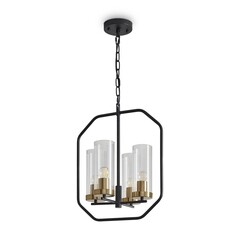 Светильник подвесной Freya Lumi E27 240 Вт 12 кв.м черный IP20 (FR5524PL-04BBZ) - фото 9