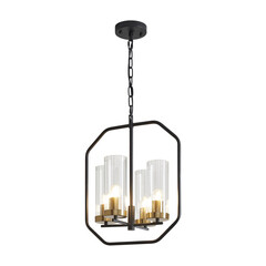 Изображение товара Светильник подвесной Freya Lumi E27 240 Вт 12 кв.м черный IP20 (FR5524PL-04BBZ)