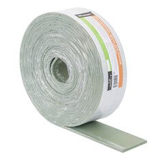 Лента демпферная кромочная для полов КМ Эксперт самоклеящаяся с фартуком 6х100 мм 12 м - фото 5