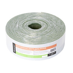 Лента демпферная кромочная для полов КМ Эксперт самоклеящаяся с фартуком 6х100 мм 12 м - фото 3