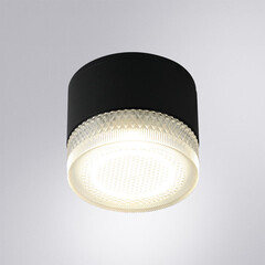Светильник садово-парковый потолочный Arte Lamp Piautos черный 70 мм GX53 15 Вт IP54 (A1926PF-1BK) - фото 3