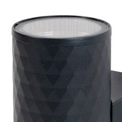 Светильник садово-парковый настенный Arte Lamp Hyadum черный 120 мм GU10 35 Вт IP54 (A3458AL-1BK) - фото 2