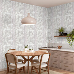 Обои вспененный винил на бумажной основе антивандальные Palitra Life Milissma PL11062-12a (0,53х10,05 м) - фото 3