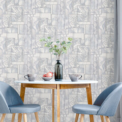 Обои вспененный винил на бумажной основе антивандальные Palitra Life Milissma PL11062-14a (0,53х10,05 м) - фото 4