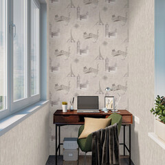 Обои компакт-винил на флизелиновой основе Palitra Life Travel Wall PL72406-42 (1,06х10,05 м) - фото 6