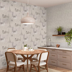 Обои компакт-винил на флизелиновой основе Palitra Life Travel Wall PL72406-42 (1,06х10,05 м) - фото 5