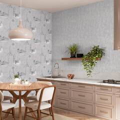 Обои компакт-винил на флизелиновой основе Palitra Life Travel Wall PL72407-41 (1,06х10,05 м) - фото 3