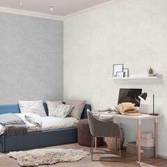 Обои компакт-винил на флизелиновой основе Palitra Style Flavio SL72472-40 (1,06х10,05 м) - фото 5