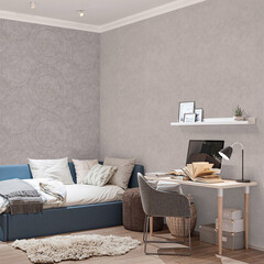 Обои компакт-винил на флизелиновой основе Palitra Style Flavio SL72472-42 (1,06х10,05 м) - фото 5