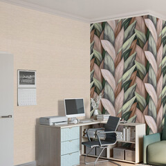 Обои компакт-винил на флизелиновой основе Palitra Trend Nature TC72457-22 (1,06х10,05 м) - фото 5