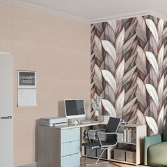 Обои компакт-винил на флизелиновой основе Palitra Trend Nature TC72457-48 (1,06х10,05 м) - фото 5