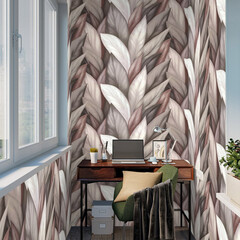 Обои компакт-винил на флизелиновой основе Palitra Trend Nature TC72480-82 (1,06х10,05 м) - фото 6