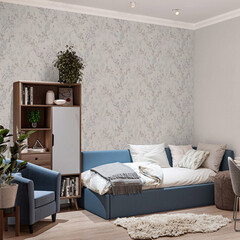 Обои компакт-винил на флизелиновой основе Palitra Home Summer Time HC72414-20 (1,06х10,05 м) - фото 5