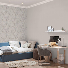 Обои компакт-винил на флизелиновой основе Palitra Home Summer Time HC72822-20 (1,06х10,05 м) - фото 5