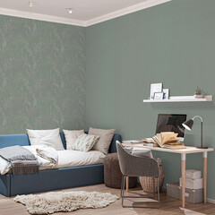 Обои компакт-винил на флизелиновой основе Palitra Home Summer Time HC72822-74 (1,06х10,05 м) - фото 6