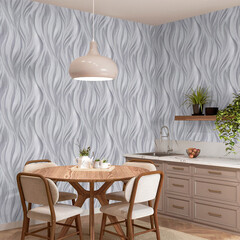 Обои вспененный винил на флизелиновой основе антивандальные Palitra Home Flame HC31246-44a (1,06х10,05 м) - фото 5