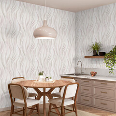 Обои вспененный винил на флизелиновой основе антивандальные Palitra Home Flame HC31246-12a (1,06х10,05 м) - фото 5