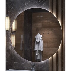 Зеркало с подсветкой круглое 110 см бесконтактный сенсор Vigo Otti Classic 1100 (88) - фото 2