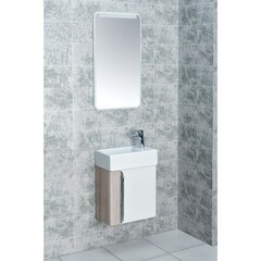 Зеркало с подсветкой прямоугольное 46х82 см Aquaton Вита (1.A221.9.02V.T01.0) - фото 6