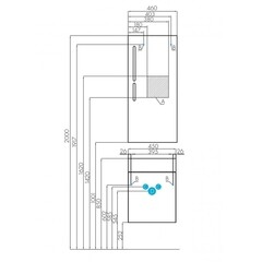 Зеркало с подсветкой прямоугольное 46х100 см Aquaton Эклипс (1.A129.0.02E.K01.0) - фото 4