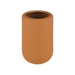 Стакан для ванной Moroshka Terapy настольный керамика оранжевый (985-312-05) - фото 1