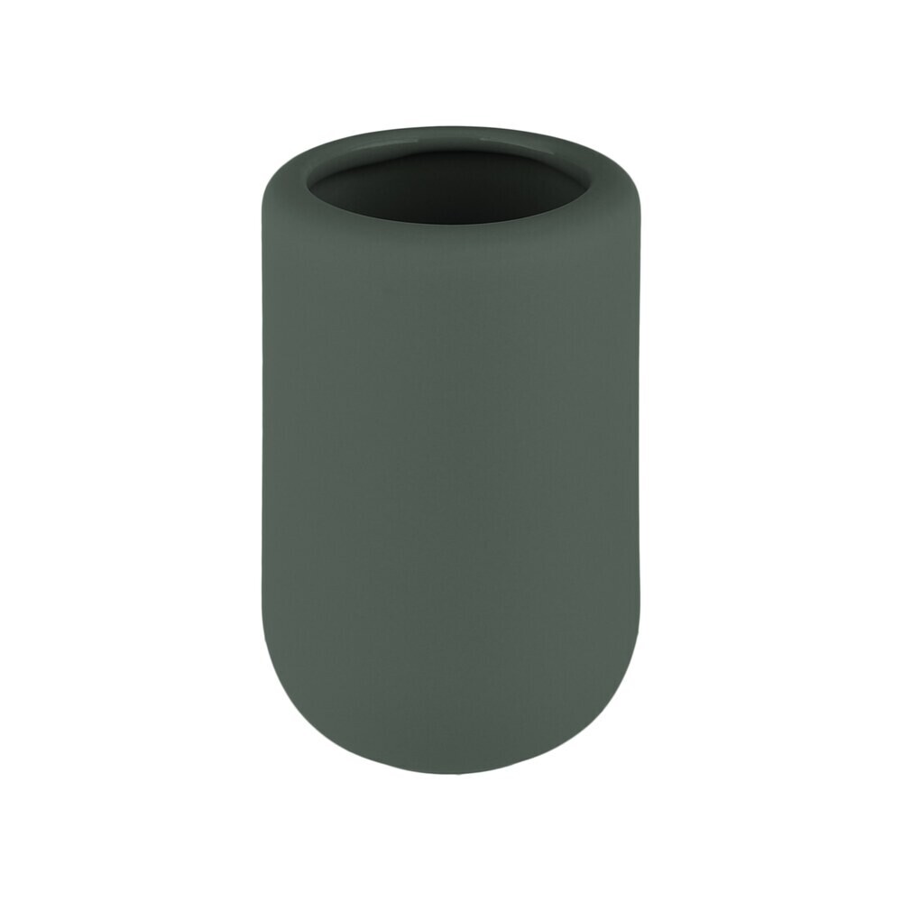 Изображение товара Стакан для ванной Moroshka Terapy керамический зеленый 985-312-03