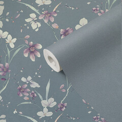 Обои компакт-винил на флизелиновой основе Elysium Виола фон Е203905 (1,06х10,05 м) - фото 3