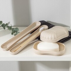 Набор аксессуаров дорожный Альтернатива 2 предмета пластик цвет в ассортименте - фото 3