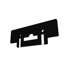 Изображение товара Заглушка для магнитного шинопровода Arte Lamp Optima-Accessories черная (A751306E)