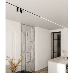 Профиль для установки в натяжной потолок шинопровода Arte Lamp Raund For 2 м (A732205) - фото 2