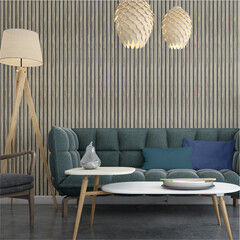 Панель декоративная из экополимера 120х3000х10 мм ироко 0,36 кв.м - фото 3