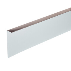 Планка лобовая металлическая Grand Line коричневая RAL 8017 2 м - фото 2