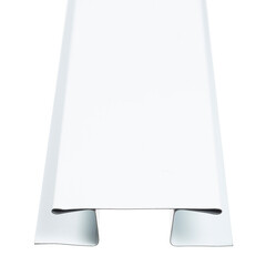 H-профиль металлический Grand Line сигнальный белый RAL 9003 2 м - фото 3